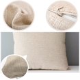 thumbnail image 2 of Throw Pillow Case Cover Hello Sunshine Quotes with Sunset Clouds Tropical Coconut Palm Leaves Polyester Linen Pillow Case for Decorative Bedroom Sofa Couch Pillow Cushion Covers 18x18 Inch, 2 of 2