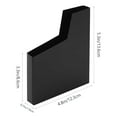 thumbnail image 2 of QUMIIRITY 10PCS Black Game Card Storage Case PP Material with Firm Adhesive for Game Disc Protection, 2 of 8