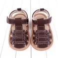 thumbnail image 6 of Gunia Baby Boy Sandals 6-12 Months,Summer Children Toddler Shoes Flat Bottom Lightweight Hollow Upper Hook Loop Comfortable Baby Girl Sandals, 6 of 7