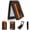 Brown-B, variant on Andersene Wallet, Adersene Magvault Wallet, Convenient Pop-Up Mechanism with Transparent Window, Minimalist and Ultra-Slim Design, Signal Insulating Physical Layer, Ideal for Commuting