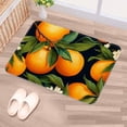 thumbnail image 5 of Tangerine Non-Slip Polyester Floor Carpet Door Rugs Outdoor Carpet, Machine Washable, 5 of 6