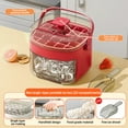 thumbnail image 1 of Seau à Glace Extérieur Portable à Ouverture par Pression Style Instantané pour Boissons Inclut Pinces à Glace et Couvercle Scellé pour Fraîcheur, Design Réutilisable, 1 of 7