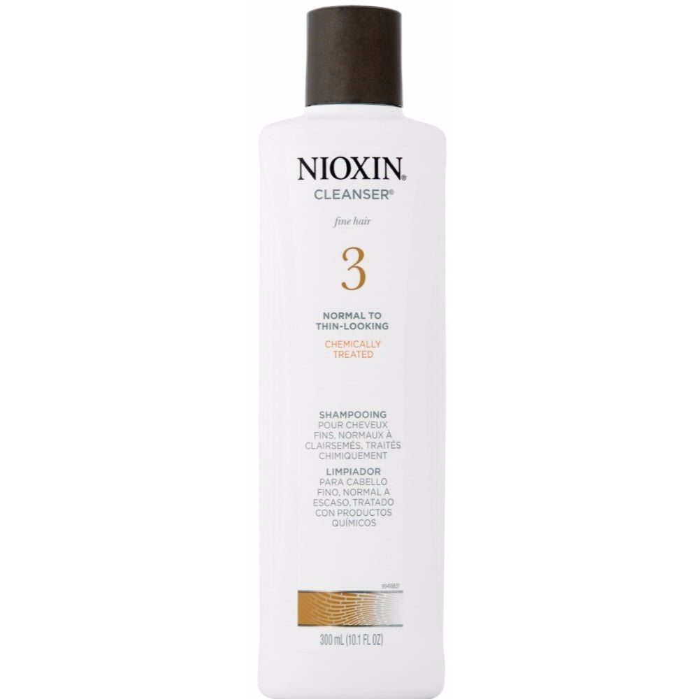 Nioxin 6 Pack Nioxin 3 Shampoo, Normal To ThinLooking Hair, 10.1