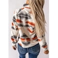 thumbnail image 7 of WQD Womens Fleece Shacket Jacket Winter Sherpa Coat Long Sleeve Warm Fuzzy Casual Western Aztec Print Outerwear Soft Cozy Snap Button Down Fashion Top with Pockets, 7 of 7