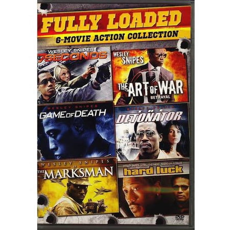 Pre-Owned Wesley Snipes: Fully Loaded 6-Movie Action Collection: 7 Seconds / Game Of Death The Marksman Art War Detonator Hard Luck (Widescreen)