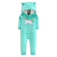 thumbnail image 3 of 2023 Autumn Winter Warm Fleece Baby Romper Cartoon Hoodie baby girls costume Newborn Babies boys clothes jumpsuits, 3 of 5