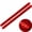 2x Red, variant on 17" 46 LED Light Bar Running Side Marker Rear Tail Trailer Light 2x White