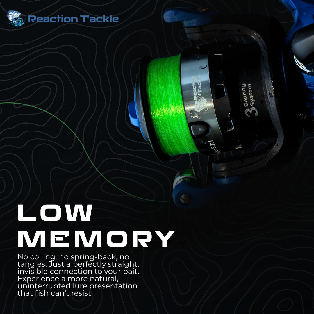 Reaction Tackle Monofilament Fishing Line 15lb 350yd photo 2