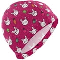 thumbnail image 1 of FYBTO Swimming Cap Funny Animal Rabbit Cartoon Adult FYBTO Polyester, 1 of 4