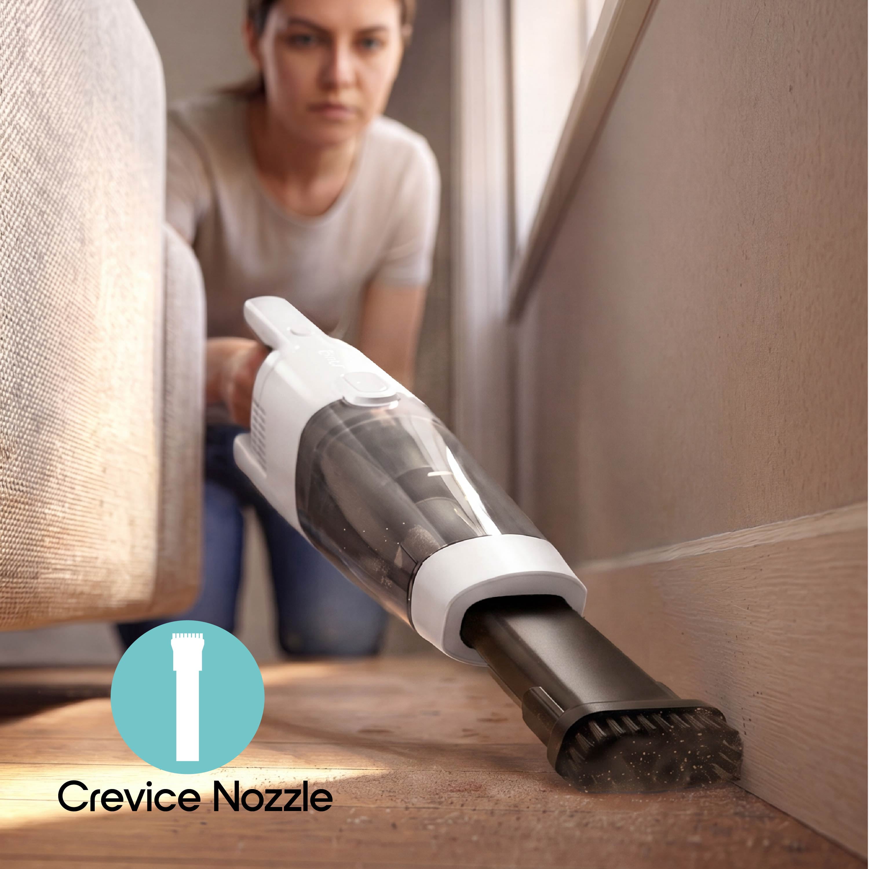 IonVac PowerMax Hand Vacuum, 5V Cordless Handheld Vacuum Cleaner with Multiple Attachments, Model #30838