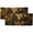 Pattern-1, variant on Leopard Kitchen Valance Curtain Rod Pocket African Wildlife Animal Jungle Natural Scenery Privacy Window Valances for Living Room Kitchen 54 by 18 in, 2 Panel