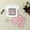 Pink, variant on ZEHJUHAN Baby Girls' Casual 2-Piece Set Short Sleeve Letter Print Tee & Elastic Drawstring Waist Pocket Shorts Pink,0-3M