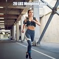 thumbnail image 2 of Costway Gilet d'Entraînement Lesté de 20 Lb Sac en Maille Boucle Ajustable Entraînement Physique, 2 of 10
