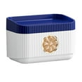 thumbnail image 4 of Dispensador de pañuelos Soledad caja de pañuelos impermeable soporte para papel de cocina Azul, 4 of 9