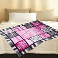 thumbnail image 6 of Bonus Mom Blanket Gift for Step Moms for Mothers Day from Daughter Mom in Law Gifts from Son - to My Bonus Mom Pink Blanket for Bed-Birthday for Stepmom 60''''x80'''', 6 of 6