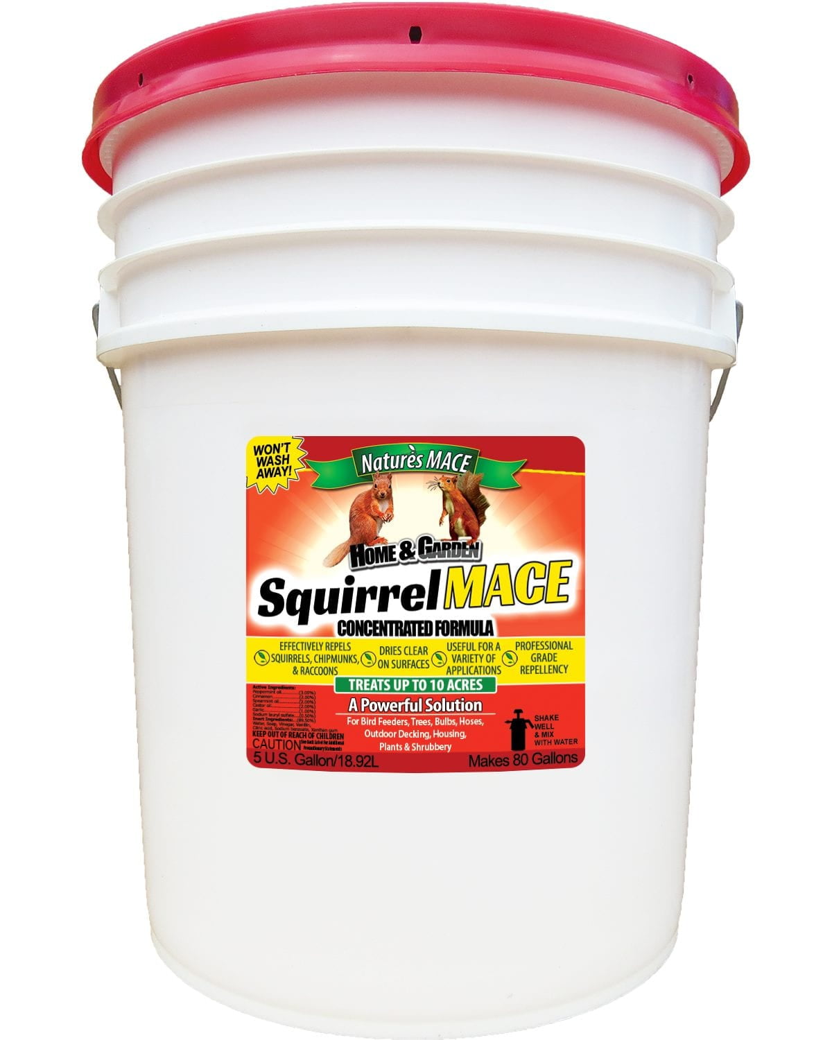 Squirrel MACE 5 Gallon Concentrate, Treats 10 Acres