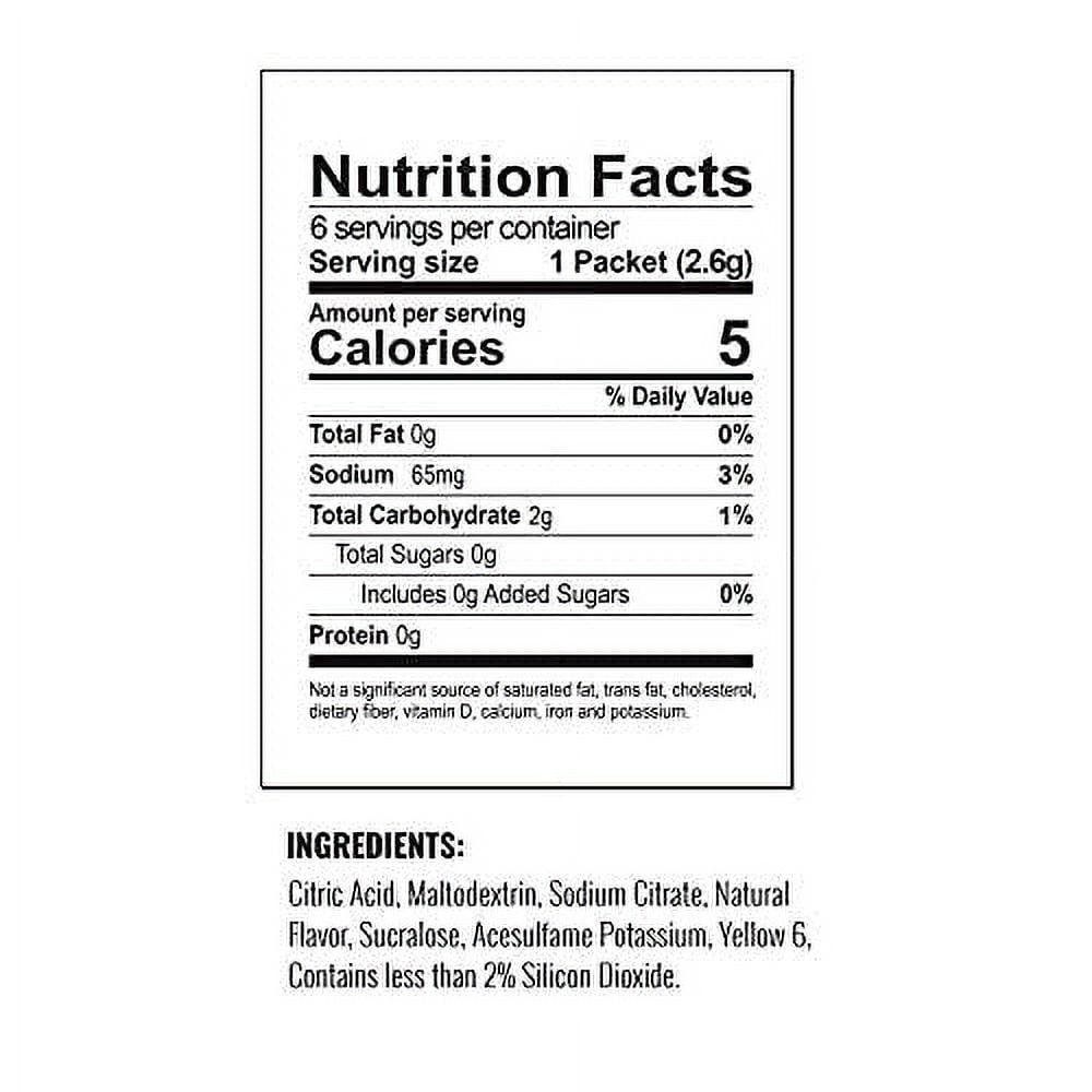 Orange Crush- Powder Drink Mix - Sugar Free & Delicious, Makes 72 flavored water beverages