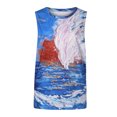 thumbnail image 1 of Blusa de chaleco sin mangas con estampado retro casual de moda para hombres Pompotops  oipoqjl1294, 1 of 6