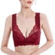 thumbnail image 2 of Front Closure Bra With Floral Lace Lift Stretch 5d Shaping Seamless Bra Push Up Full Coverage Underwear For Big CupXL, 2 of 5