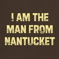 thumbnail image 3 of CafePress - I Am The Man From Nantucket Dark T Shirt - 100% Cotton T-Shirt, 3 of 4