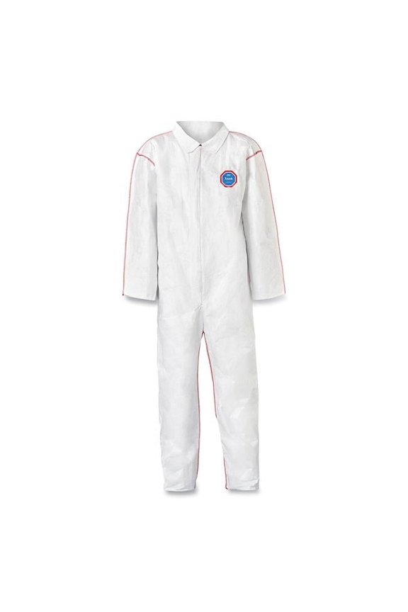 - ST120SWH3X002500 - DuPont Tyvek 400 SFR Coveralls: Collar, Open Wrists and Ankles, 3X-Large