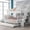 White, variant on Newest Twin over Full Bunk Bed with Trundle, Gray Triple Sleeper with Staircase , Storage, Ideal for Growing Families , Guest Rooms