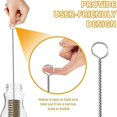 thumbnail image 4 of 7pcs Brass Wire Tube Brushes Bottle Brush Set,wire Brushes For Cleaning,wire Pipe Cleaner Bore Brush Cleaning, 4 of 5