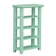 thumbnail image 2 of Soporte de flores para casa de muñecas a escala 1:12, estantería en miniatura de madera de 4 capas, decoración de muebles, color verde, 2 of 9