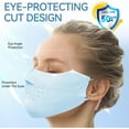 thumbnail image 3 of Masque Facial Protection Solaire UPF 50 UV Masque Facial en Soie Glacée Réutilisable Course Pêche Respirant Golf Sports Bouclier Facial, 3 of 7