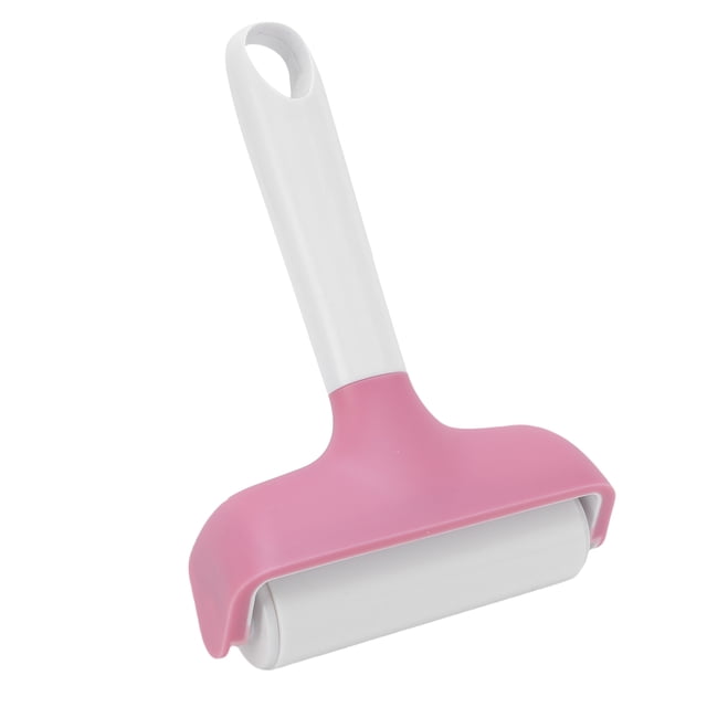 Kit De Rodillos Y Pinzas, Rodillo De Impresión A Mano Para La Eliminación De Burbujas De Arrugas De Papel De Tela De Cuero Con Ergonómico Y Rodillo De Silicona Lavable