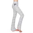 thumbnail image 1 of ALWAYS Women's Leg Flare Bell Bottom Soft Stretchy Pants HEATHERGREY S, 1 of 6