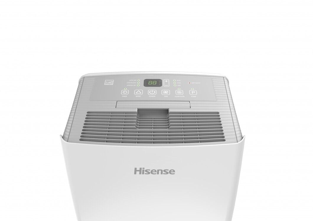 Restored Hisense 50-Pint 2-Speed Dehumidifier with Built-In Pump HT5021KP (Refurbished)