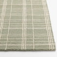 thumbnail image 6 of Better Homes & Gardens Lt Green Plaid Wool Indoor Runner Rug, 2'6"x7', 6 of 8