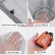 thumbnail image 3 of 2 Pack Mosquito Head Net, Anti-Mosquito Head Net with Carrying Bag, Anti-Insect Mosquito Head Net, Mosquito Head Net for Beekeeper Outdoor Camping, Gr, 3 of 5