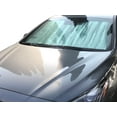thumbnail image 2 of HeatShield, The Original Windshield Sun Shade, Custom-Fit for Hyundai Sonata Sedan w/ Sensor 2015, 2016, 2017, 2018, 2019, Silver Series, 2 of 4