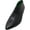 Noir / Vert, variante sur Gray Matters Piega Pump pour Femmes en Cuir Noir / Vert à la Cheville - 7 M