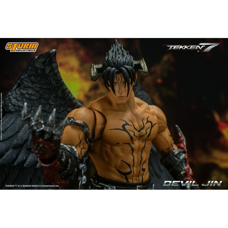 Storm Collectibles Devil Jin Figure, 1/12 Scale, Articulated