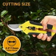 thumbnail image 6 of Uxgjfwu Professional Bypass Pruning Shears, Stainless Steel Blades with Pulley Lever Design for Effortless Cutting, Garden Scissors for Trimming Shrubs Trees, 6 of 6