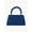 Blue, variant on Women's Ruched Top Handle Handbag Navy Blue Shoulder Bag Elegant Satchel Purse for Party Evening Events