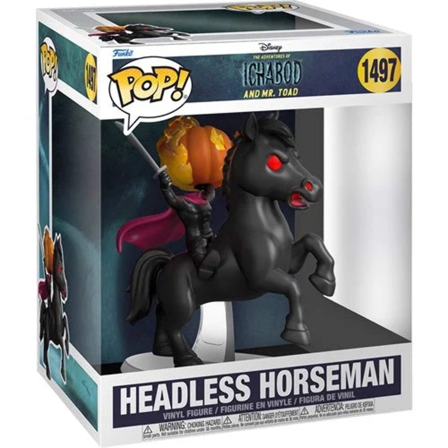 FUNKO POP! Rides Deluxe: Disney's Legend of Sleepy Hollow - Headless Horseman, Funko, Gifts