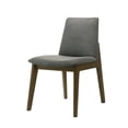 thumbnail image 3 of Castle Place Modern Chic Linen Upholstered Dining Chairs, Set of 4, Brown, 3 of 7