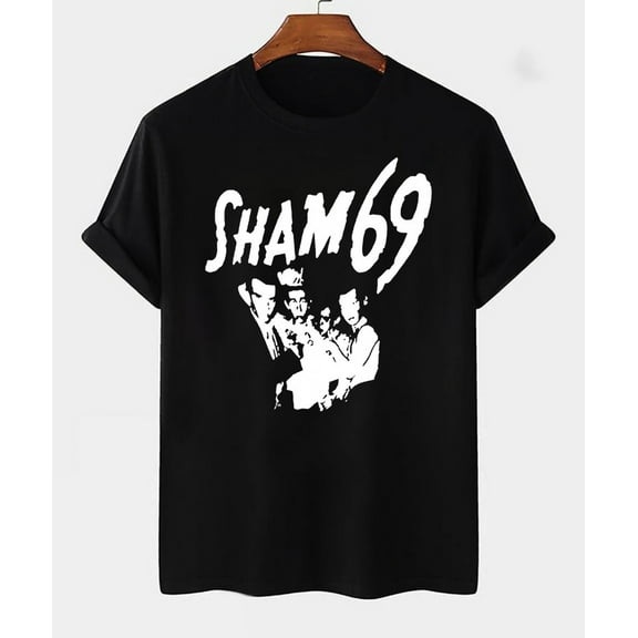 Sham 69 Band Men T-shirt Black Unisex Tee All Sizes S-5XL TA5766
