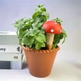 thumbnail image 4 of Cateissary Cómodo bebedero para plantas con autorriego, no te preocupes cuando estás ausente 4 bonitos automáticos con forma de seta Jardín y Patio dos, 4 of 6