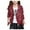 Wine, variant on ANINEO Kid Jacket Girl Motorcycle Zipper Solid Color Coat Kids Outwear Jacket Girls Coat&jacket