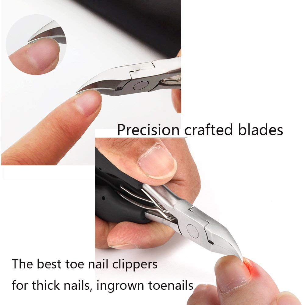 Thick Toenail Clippers, EBEWANLI 17mm Wide Jaw Opening Extra Large