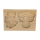 thumbnail image 5 of Molde de madera para galletas, molde para hornear 3D, herramienta para hornear para decoración artesanal en relieve, adecuado para cocina de Halloween DIY (ciervo), 5 of 5