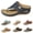 Blue, variant on Orthopedic Sandals for Women, 2026 Summer Comfortable Dressy Casual Beach Sandal Slippers Ladies Arch Support Wedge Flip Flops Slides