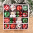 thumbnail image 3 of 44pcs Christmas Ball Ornaments Set Shatterproof Plastic Christmas Tree Decorations Bling Bling Hanging Baubles for Xmas Holiday Wedding Party Home Decor, 3 of 3