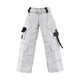 thumbnail image 1 of Pantalones cargo para muñeca MJD 1/12, ropa para figura de acción, accesorios premium, moda, accesorio para fotos, durabilidad, ropa en miniatura. Gris, 1 of 7