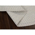 thumbnail image 3 of Tri-Color Farmhouse Braided Rug - Cotton Buffalo Check Yellow,White,Gray 6' Round, 3 of 3
